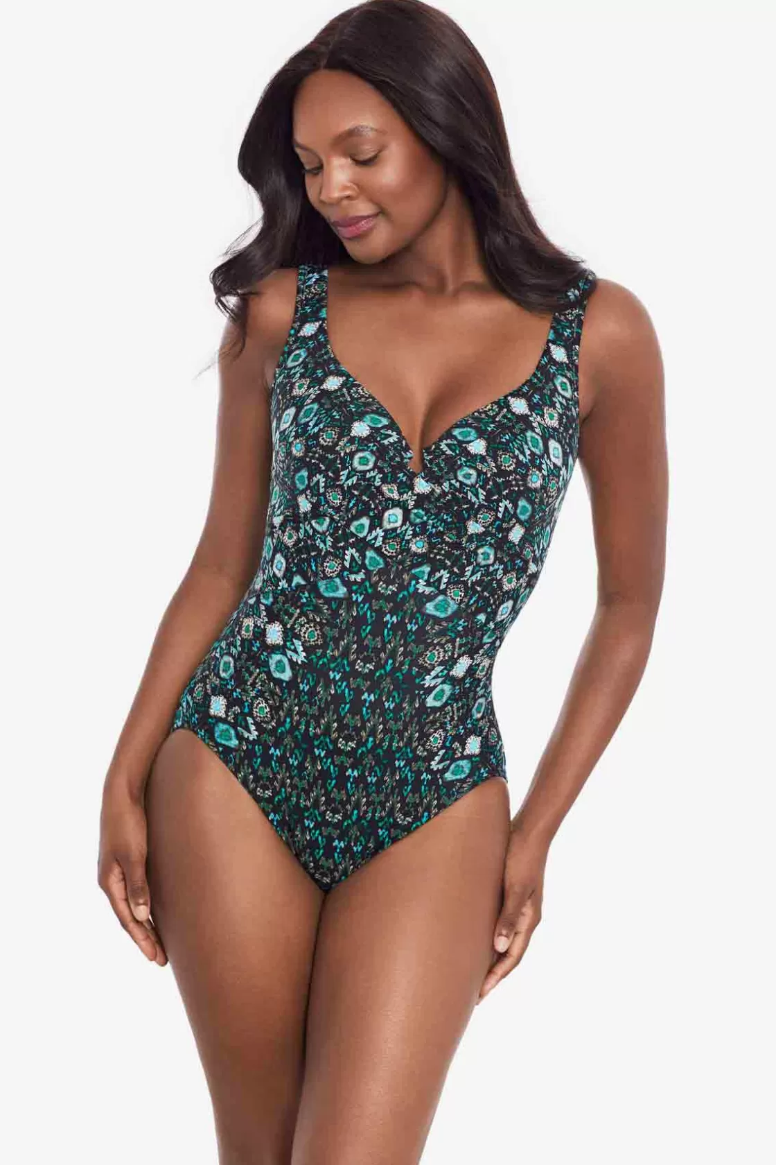 Bijoux Criss Cross Escape One Piece Swimsuit | Miraclesuit Clearance