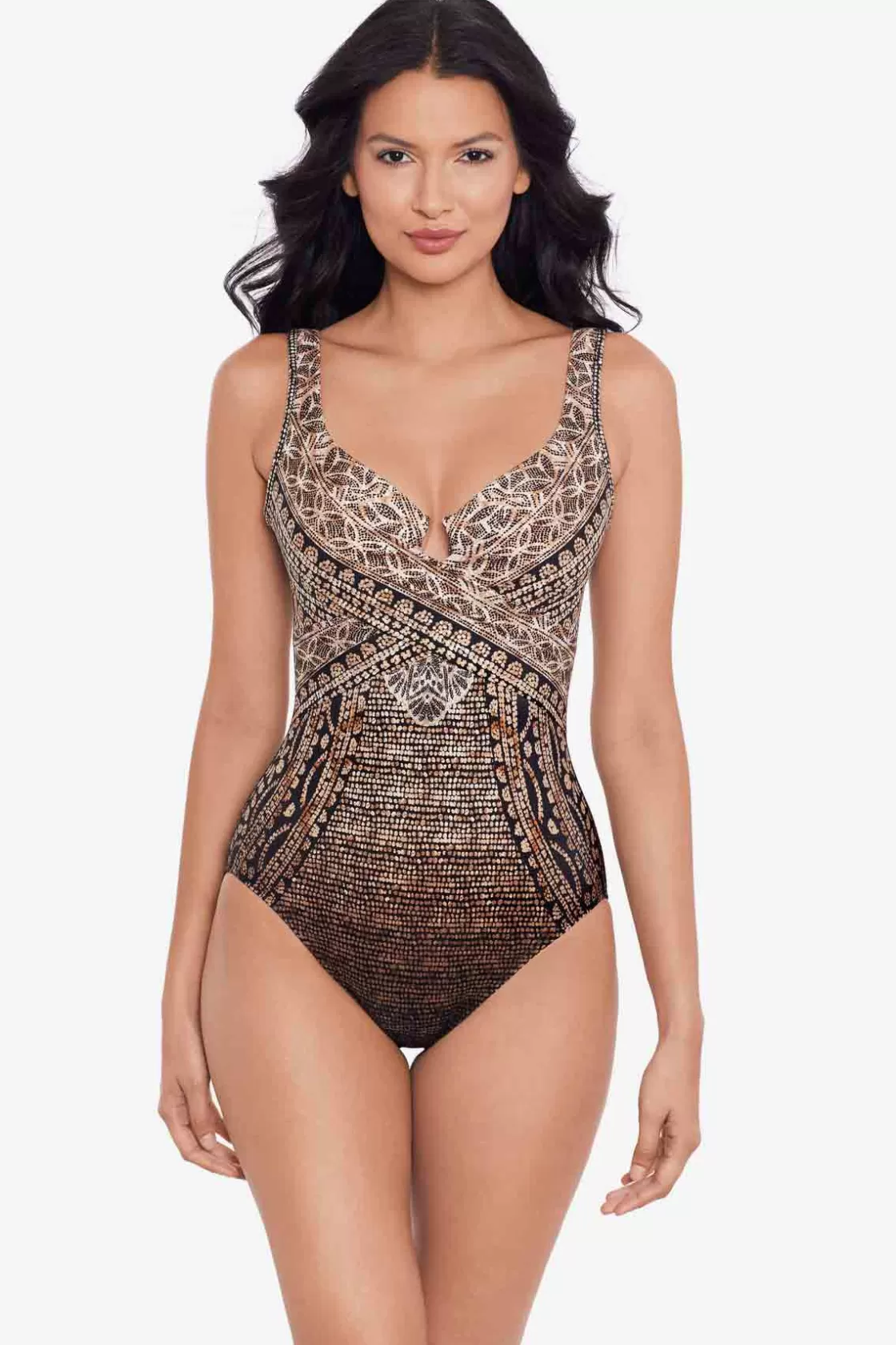 Cappadocia Criss Cross Escape One Piece Swimsuit | Miraclesuit Store