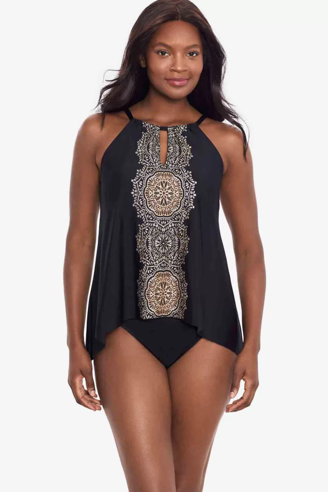 Cappadocia Peephole Tankini Top | Miraclesuit Discount