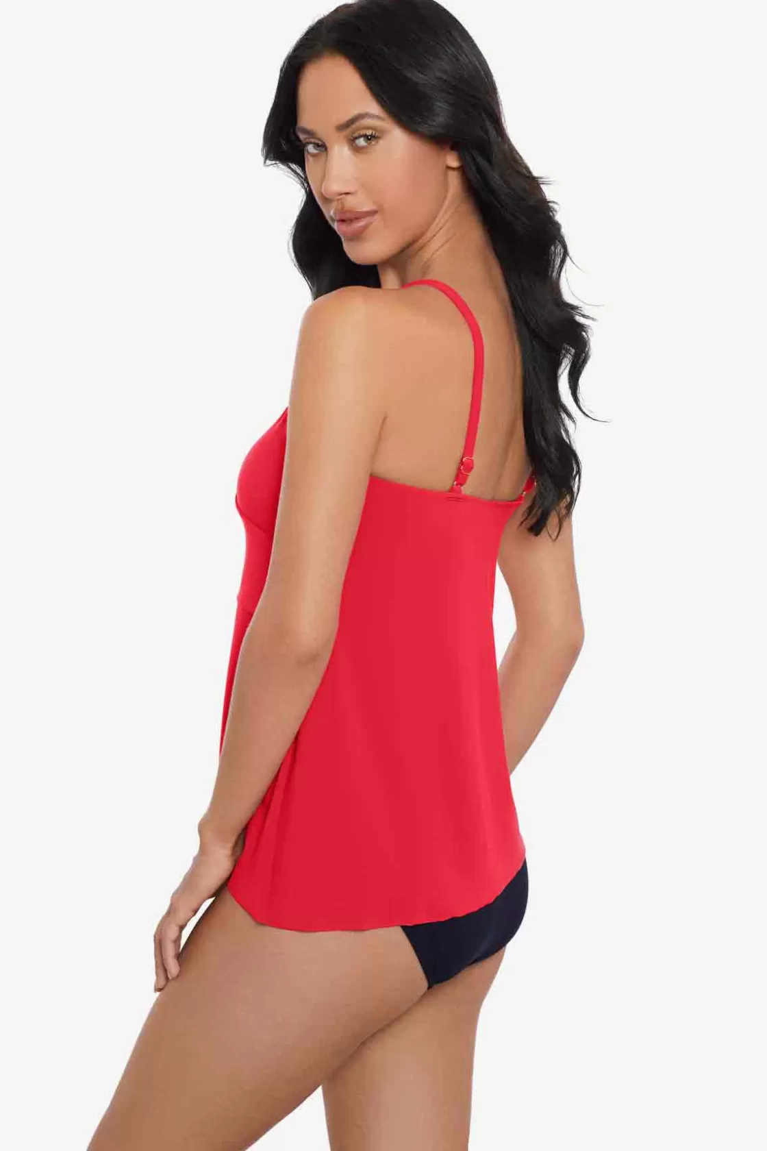 Chain Link Eliza Tankini Top | Miraclesuit Shop