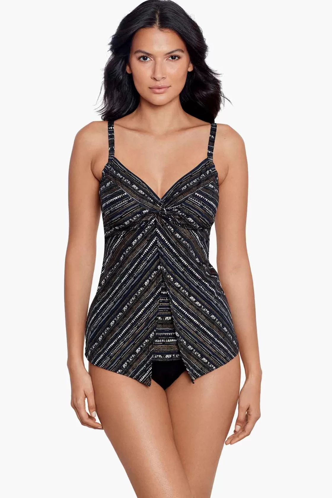 Cypher Love Knot Tankini Top | Miraclesuit New