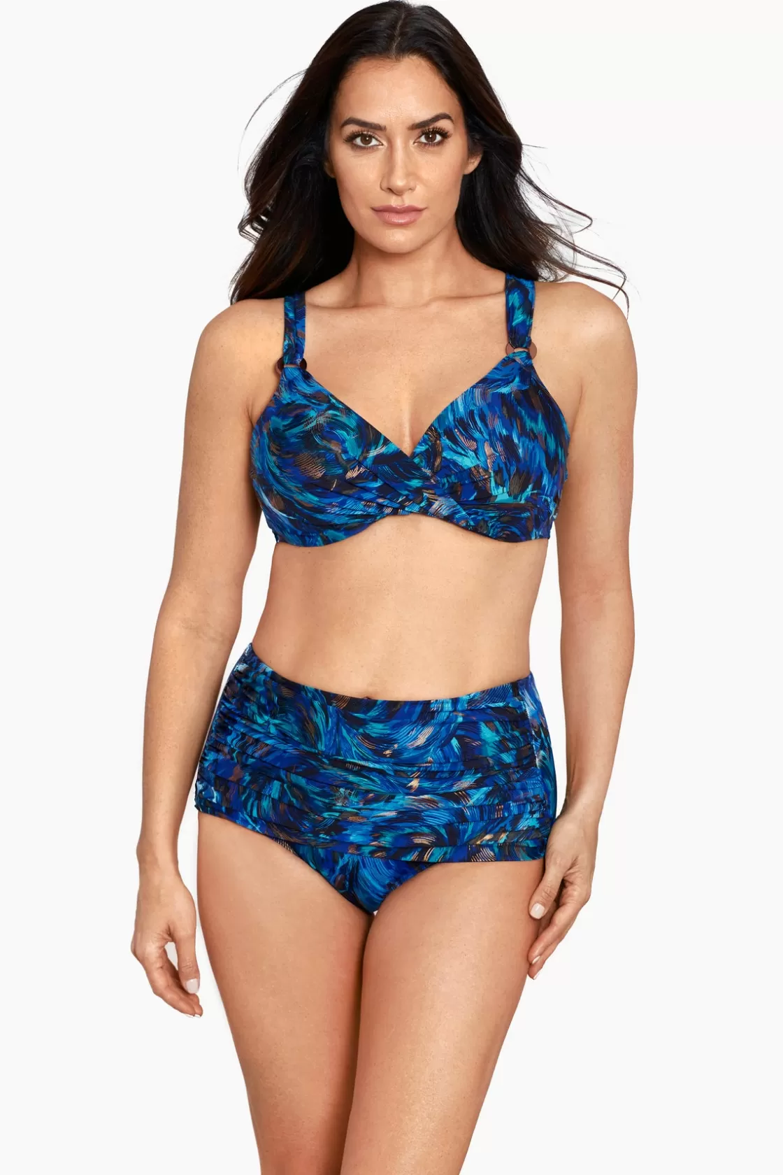 Fandango Plunge Swim Bra Top | Miraclesuit Hot