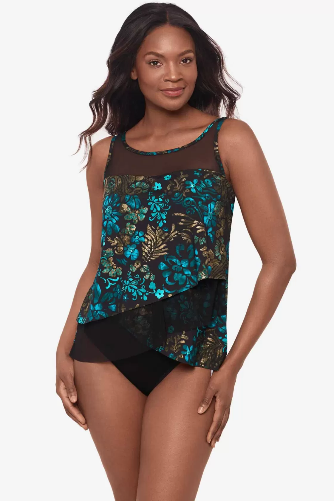 Flor De Mare Mirage Tankini Top DD-Cup | Miraclesuit Cheap