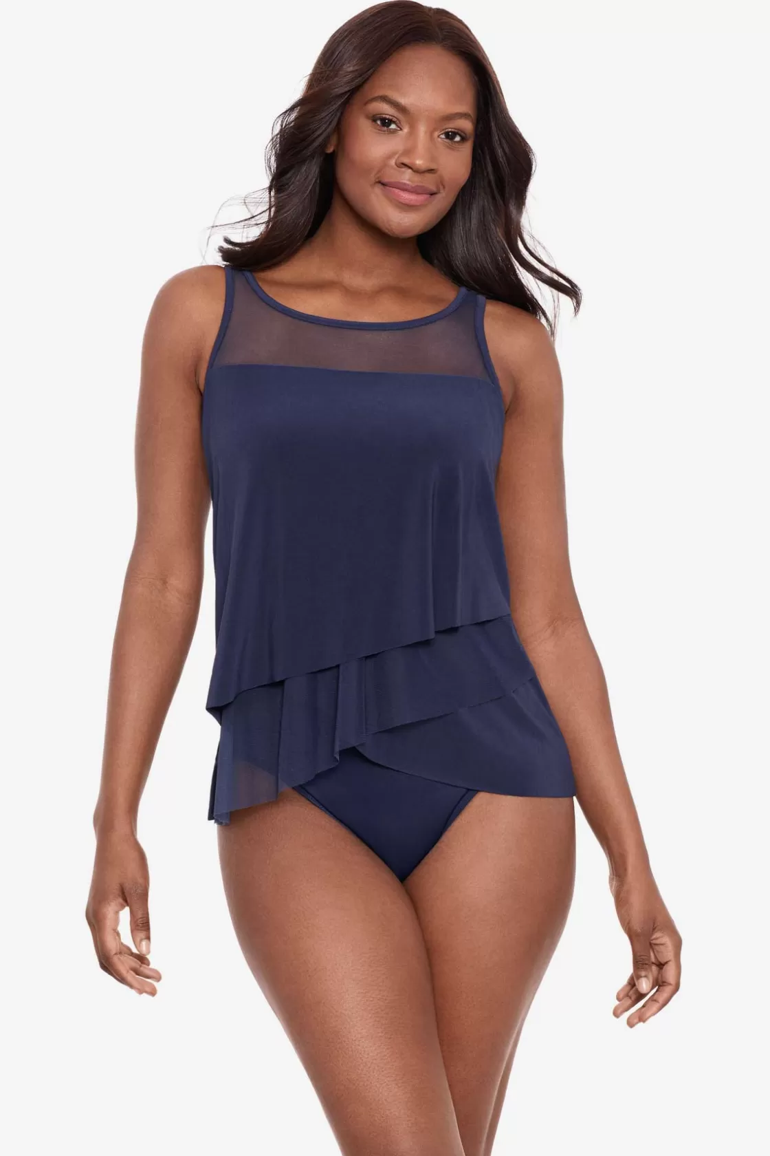 Illusionists Mirage Tankini Top DD-Cup | Miraclesuit Online