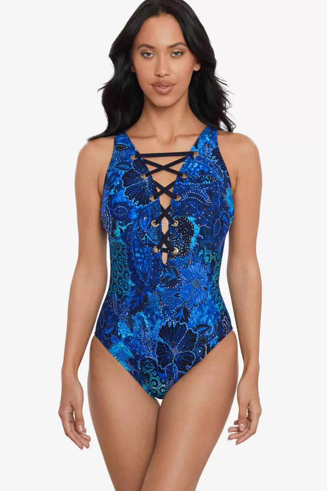 Jewels In The Nile Steffi One Piece Swimsuit | Miraclesuit Cheap