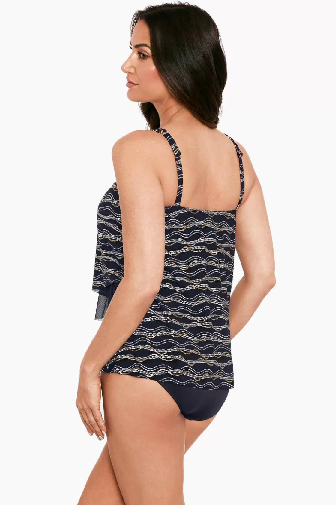 Linked In Mirage Tankini Top DD-Cup | Miraclesuit Best Sale