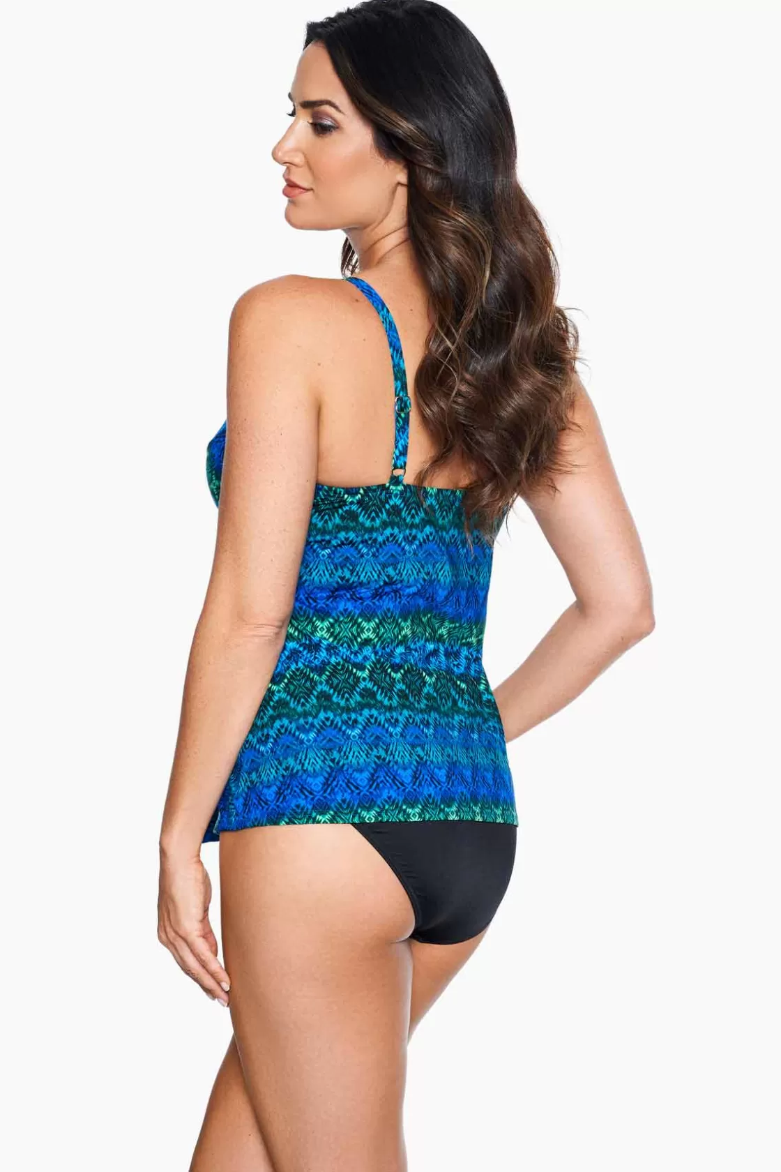 Ocean Ombre Love Knot Tankini Top DD-Cup | Miraclesuit Store