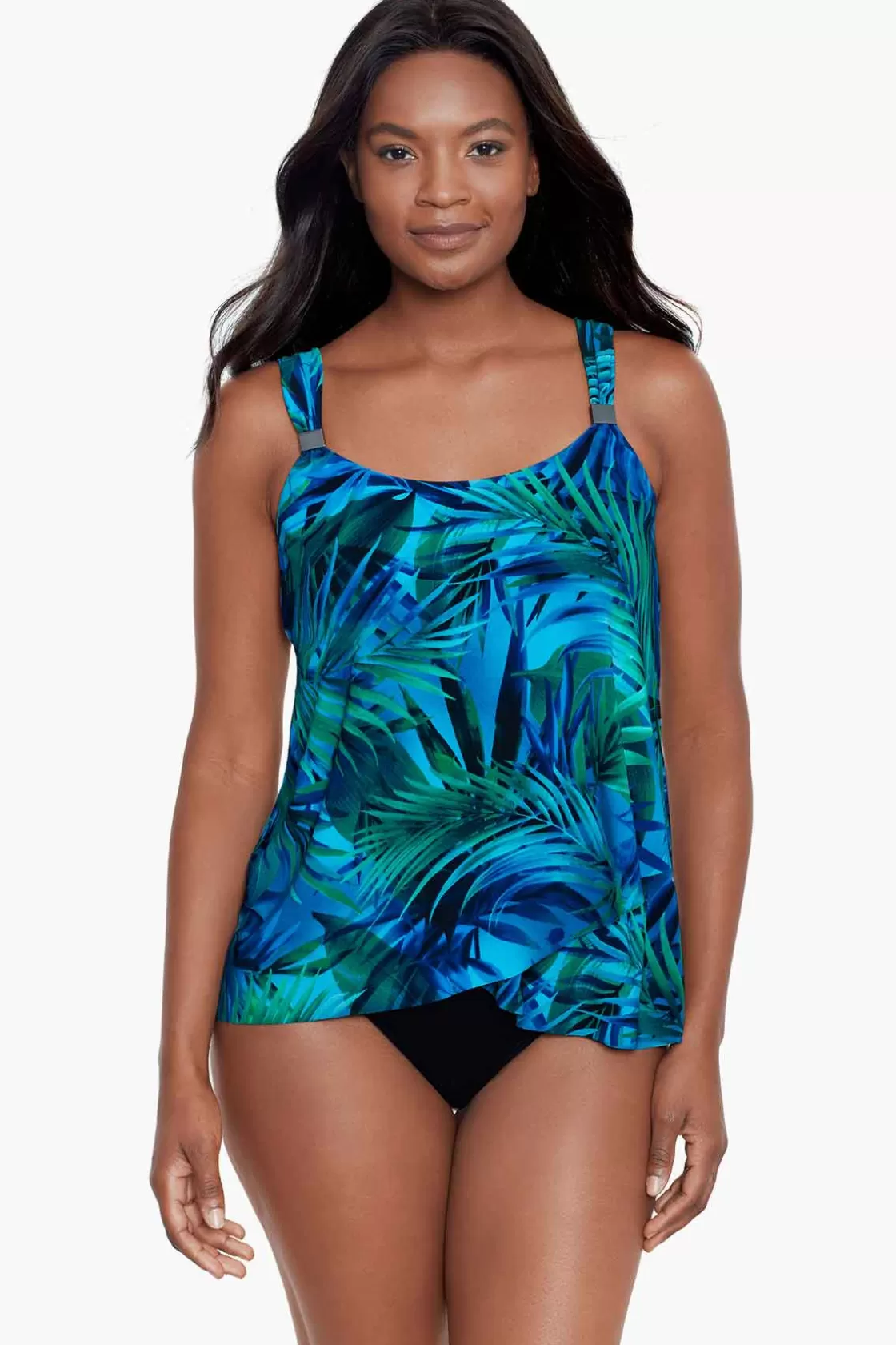 Palm Reeder Dazzle Tankini Top | Miraclesuit Cheap