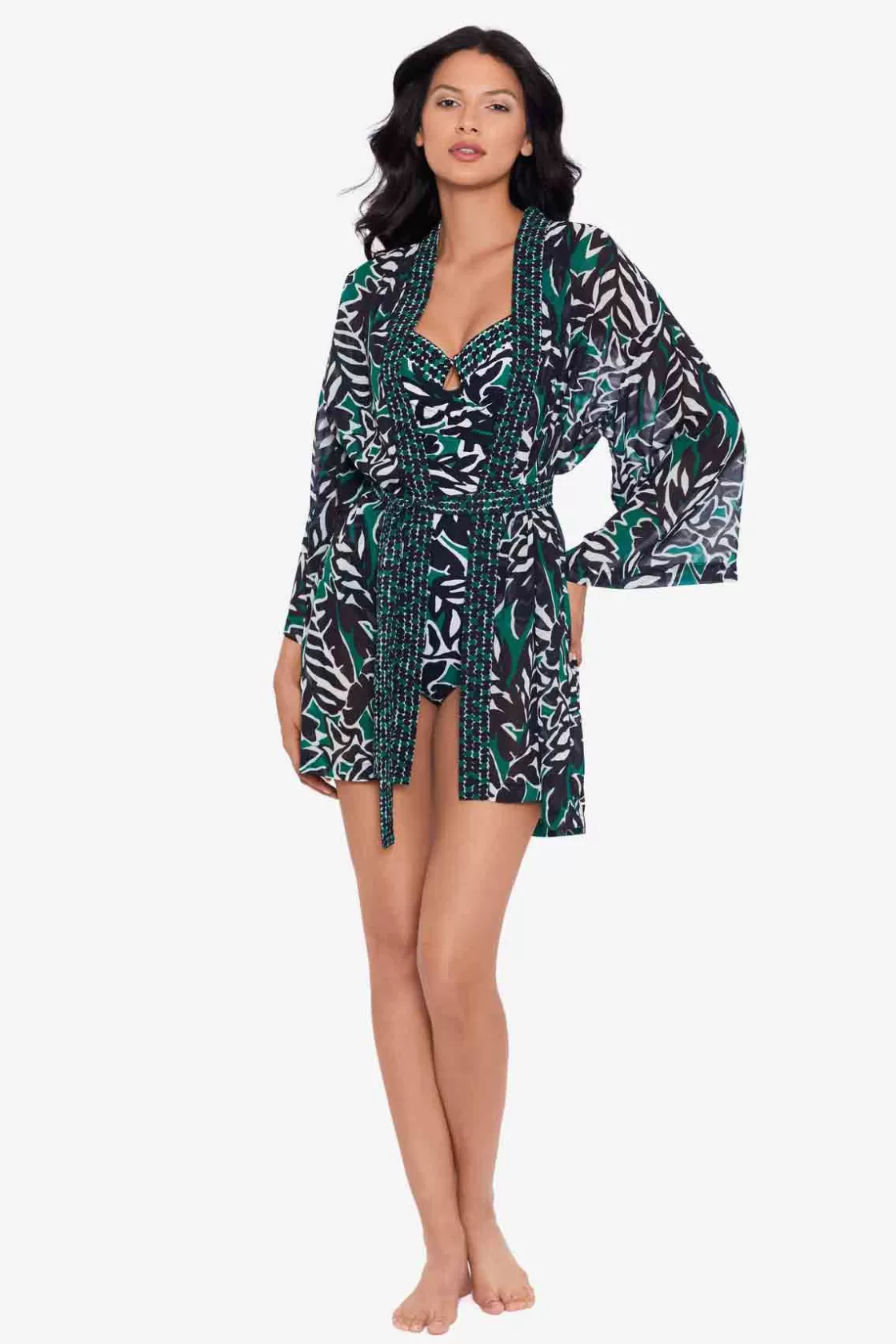 Palma Verde Kimono Swim Cover Up | Miraclesuit Store