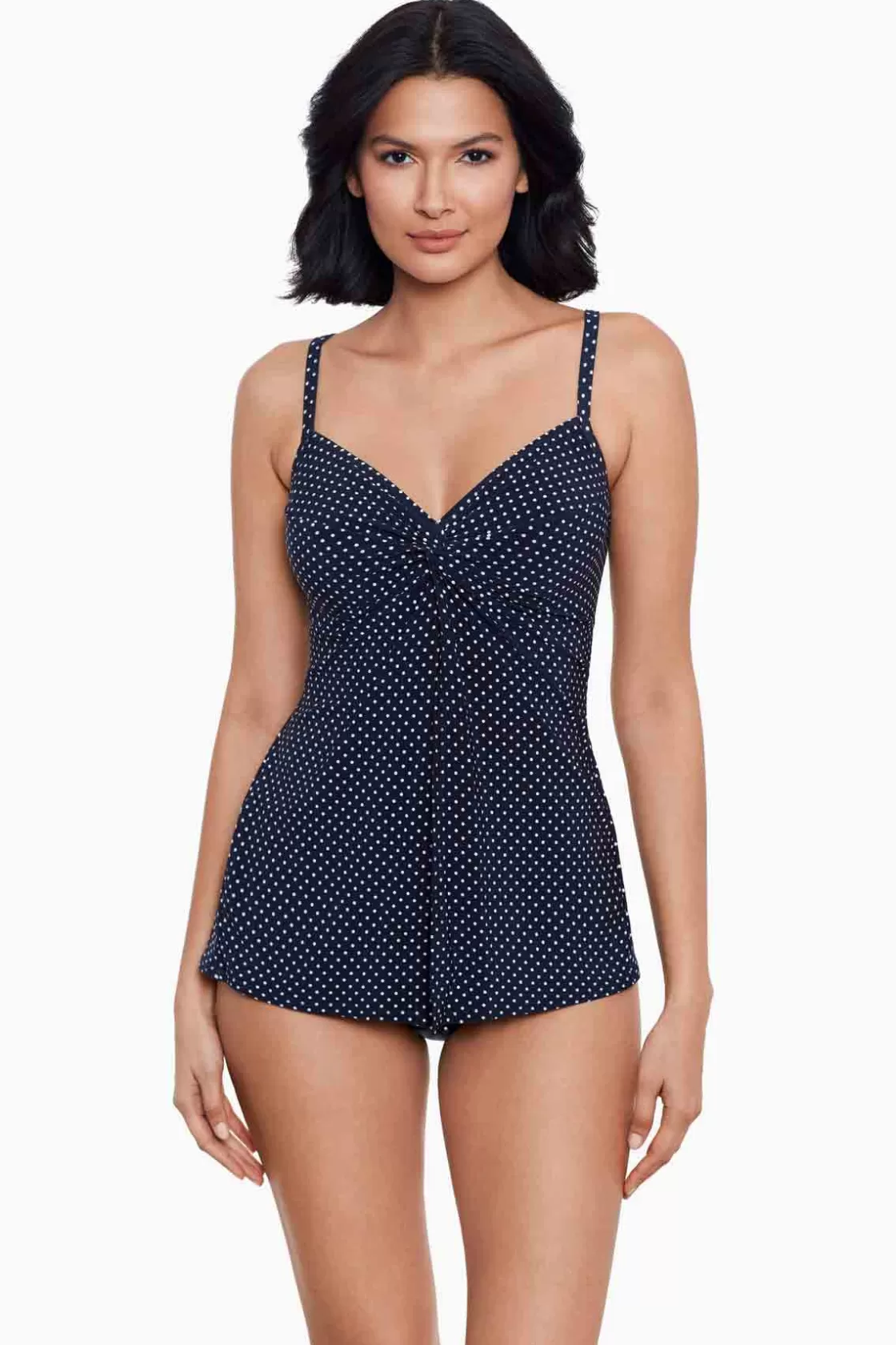 Pin Point Love Knot Tankini Top | Miraclesuit Cheap