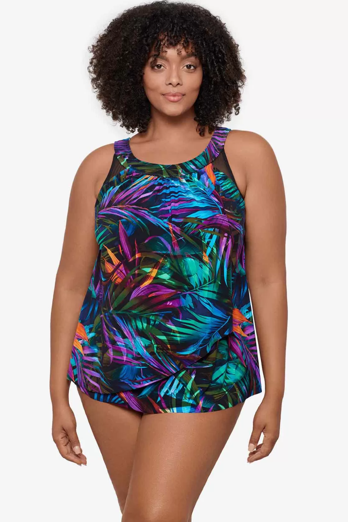 Plus Size Palma Paradiso Ursula Tankini Top | Miraclesuit Best Sale