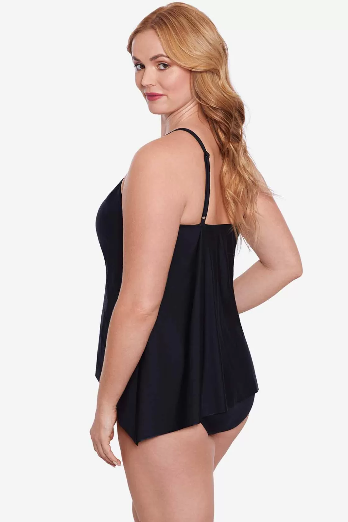 Plus Size Precioso Peephole Tankini Top | Miraclesuit Shop