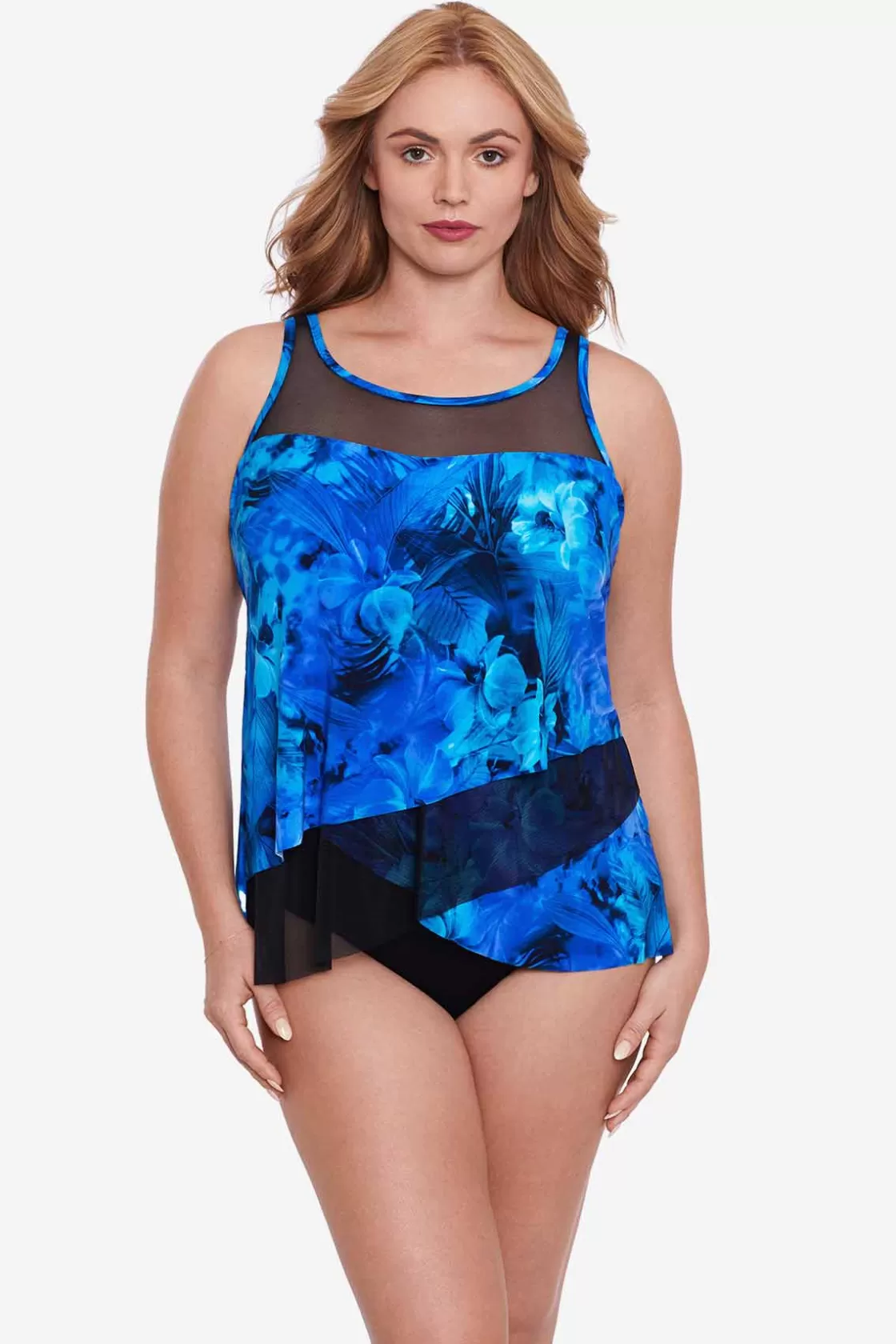 Plus Size Sous Marine Mirage Tankini Top | Miraclesuit Discount