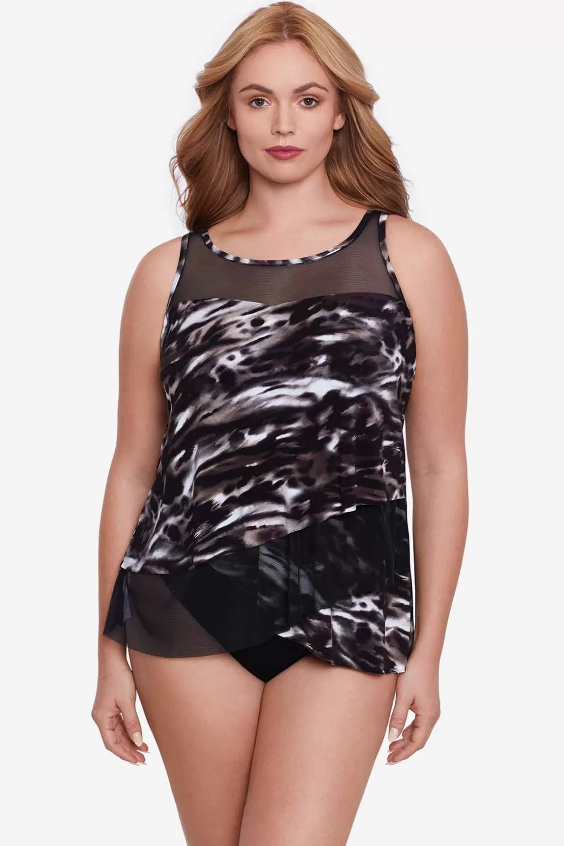 Plus Size Tempest Mirage Tankini Top | Miraclesuit Best Sale