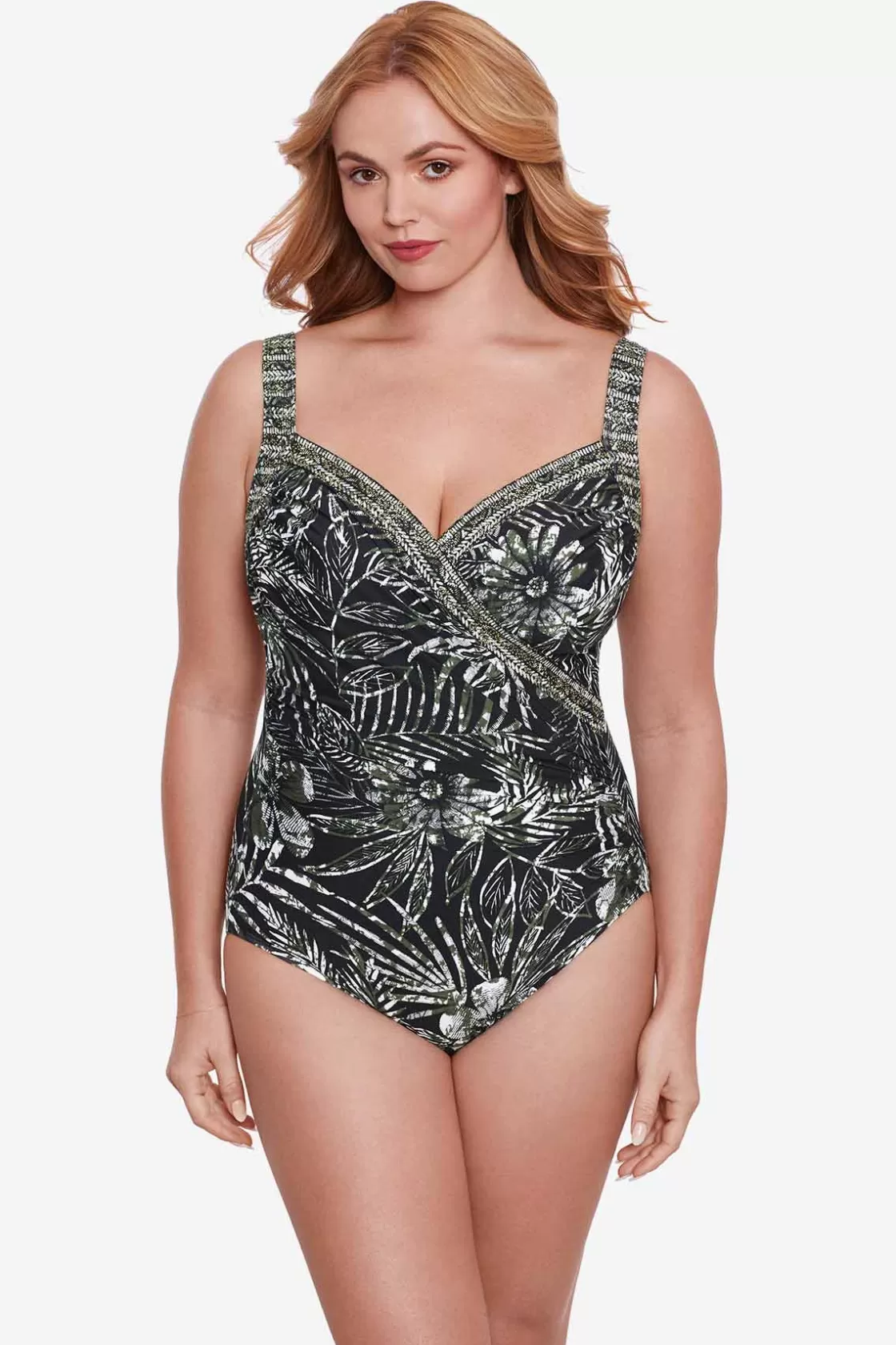 Plus Size Zahara Sanibel One Piece Swimsuit | Miraclesuit Clearance