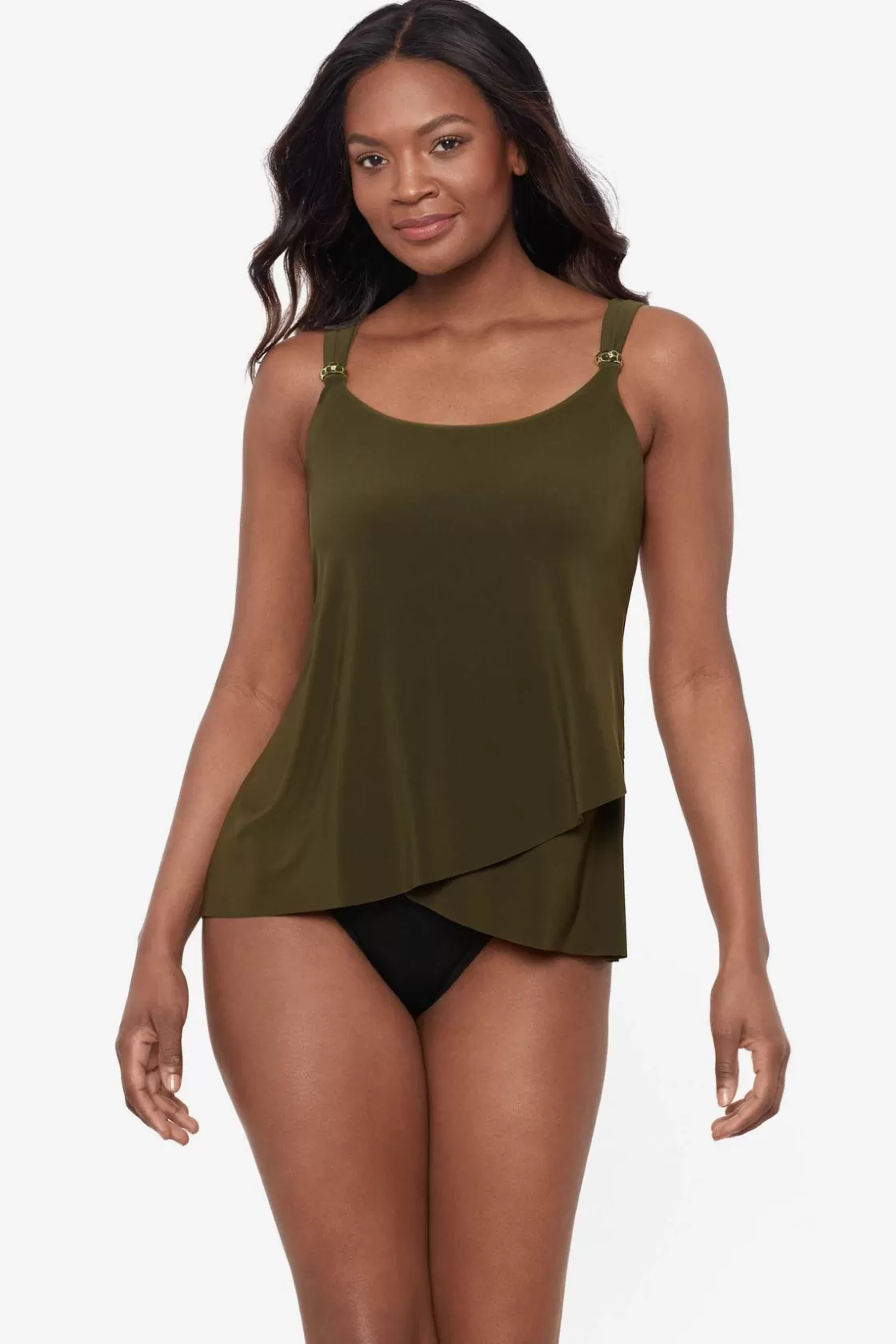 Razzle Dazzle Underwire Tankini Top DD-Cup | Miraclesuit Best