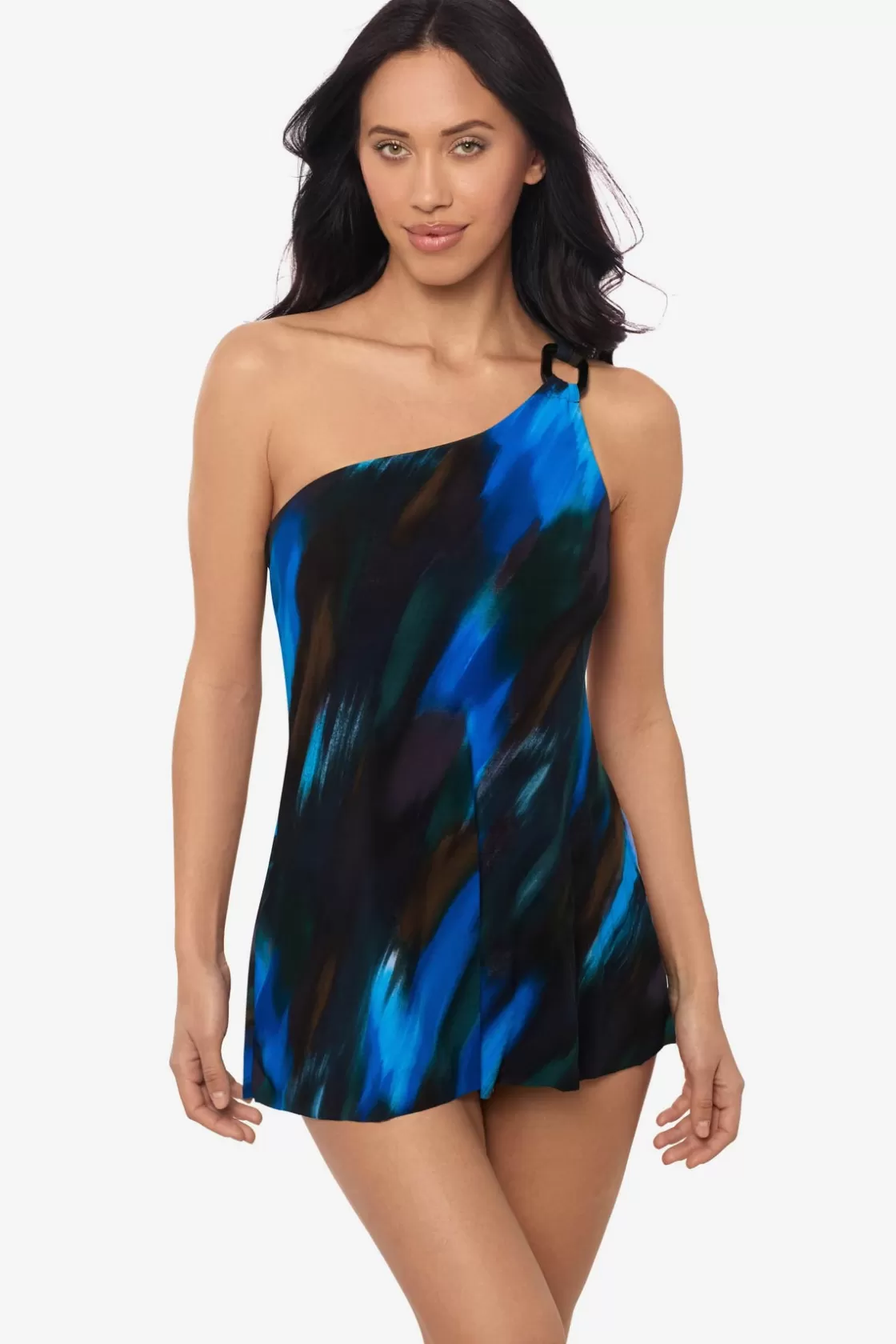 Swipe Right Amal One Piece Swim Dress | Miraclesuit Discount