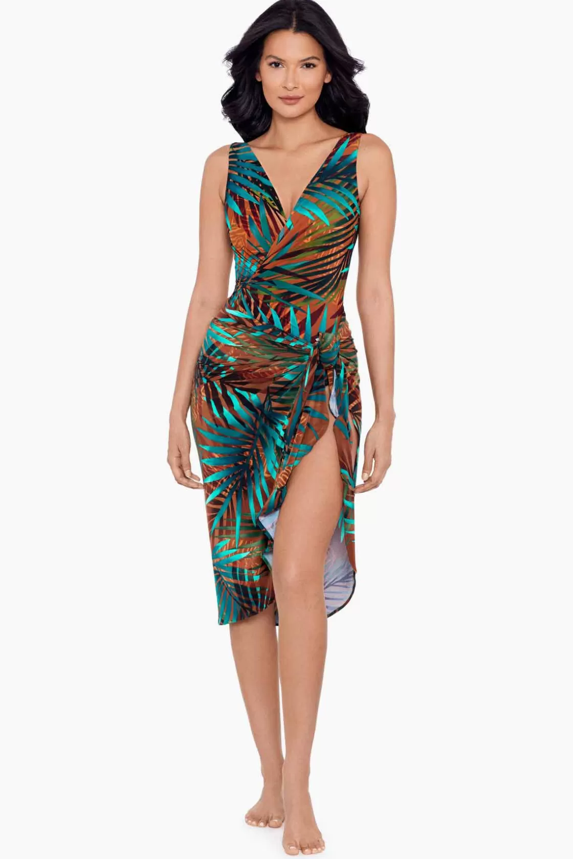 Tamara Tigre Long Sarong Swim Cover Up | Miraclesuit New