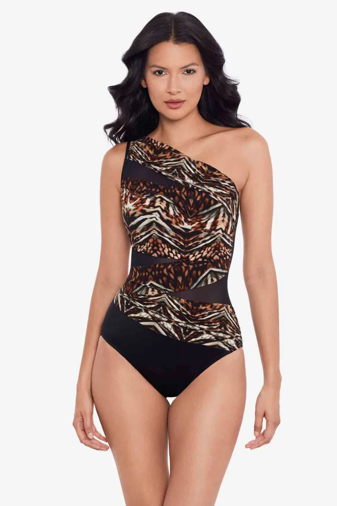 Tribal Tigress Jena One Piece Swimsuit | Miraclesuit Best