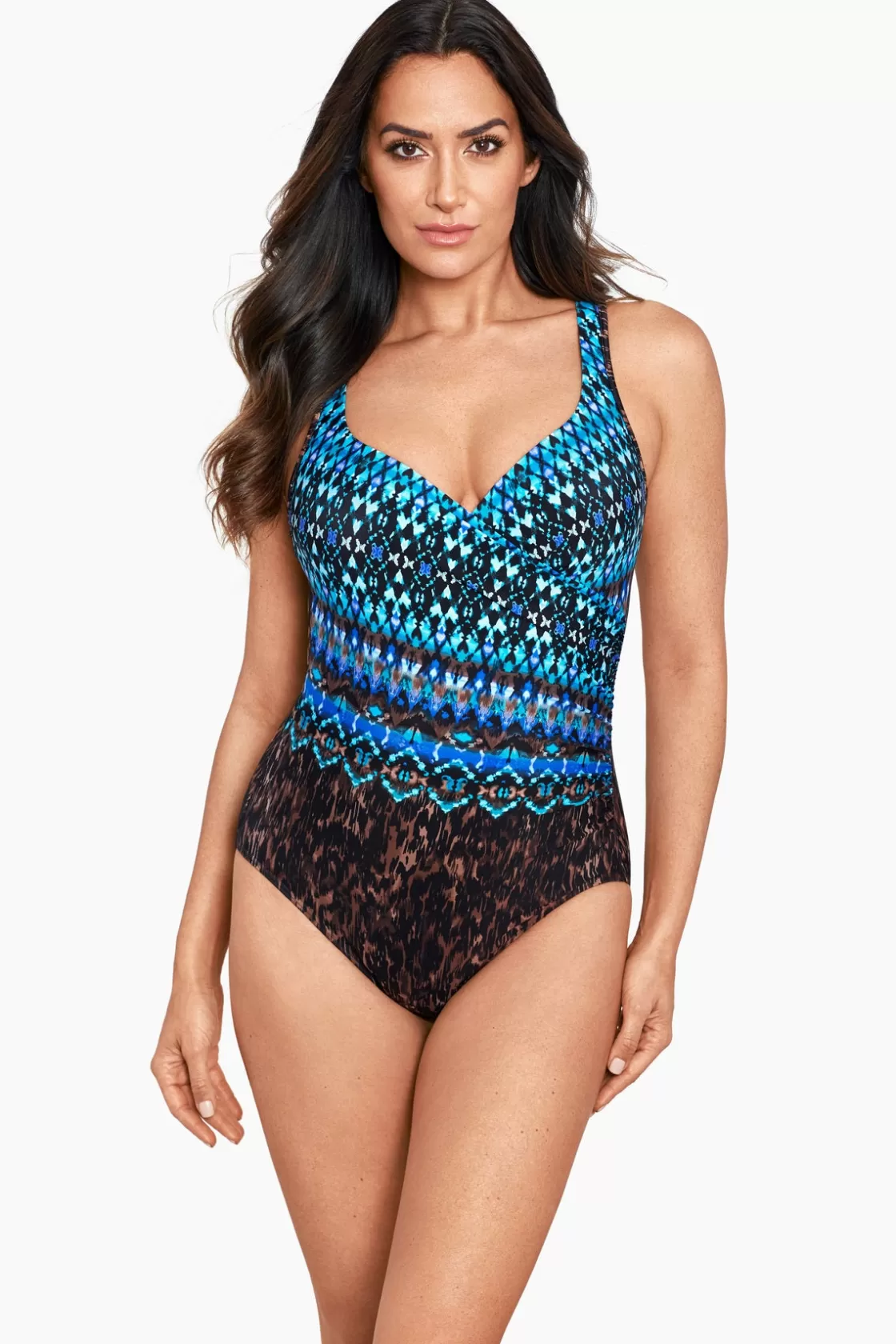 Untamed It's A Wrap One Piece Swimsuit | Miraclesuit Outlet